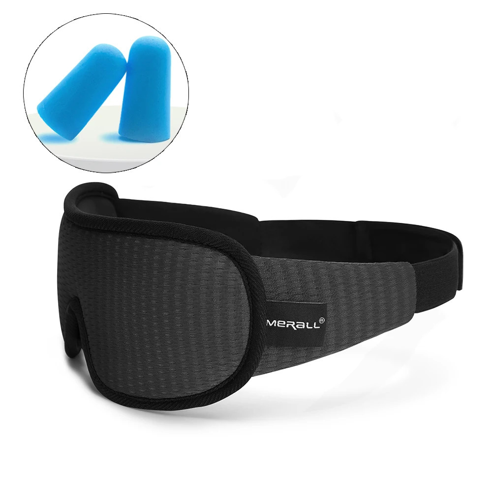 Sleep Masks 3D Sleeping Eye Mask Block Out Light Soft Padded Travel Shade Cover Rest Relax Sleeping Blindfold Eye Cover Sleep Mask Eyepatch 231030