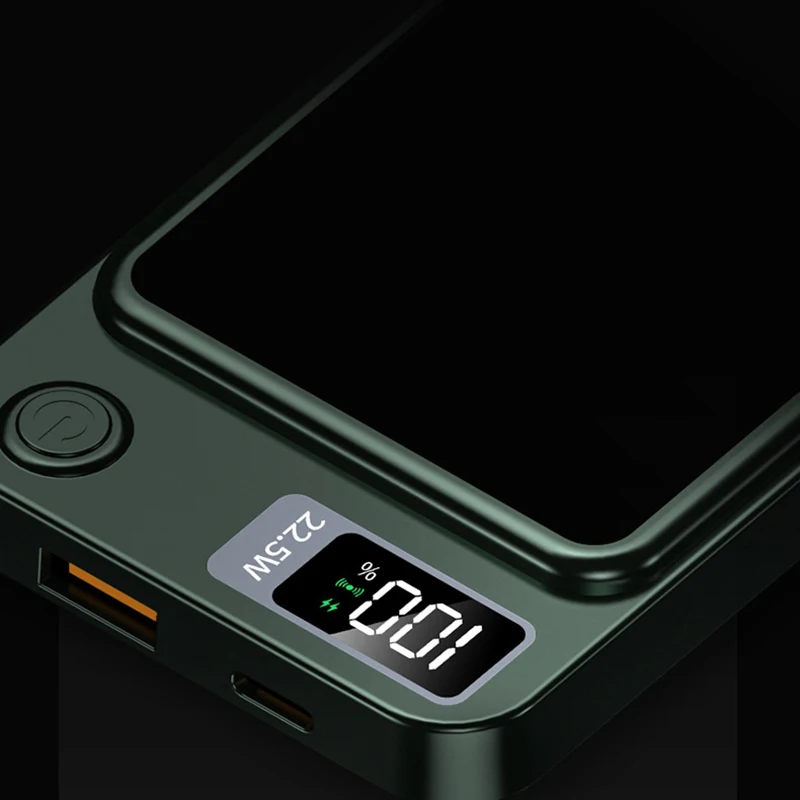 20000mAh Magnetic Wireless Charger Power Bank PD 20W 22.5W Fast Charging for iPhone 14 13 12 pro Samsung Xiaomi Mini Powerbank