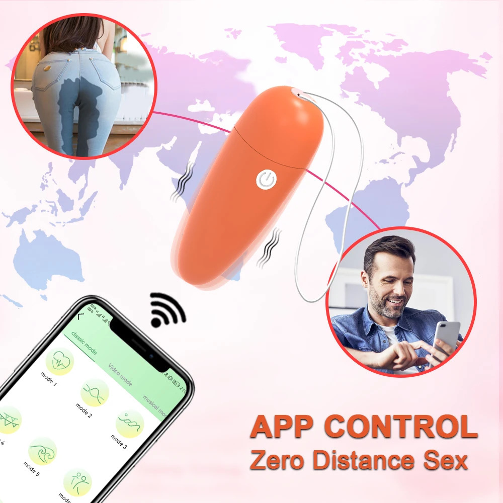 Adult Toys Wireless Bluetooth Mini Bullet Vibrator Female Remote APP Control Dildo Vibrating Love Vagina Egg Sex Toy for Women Adult Couple 231030