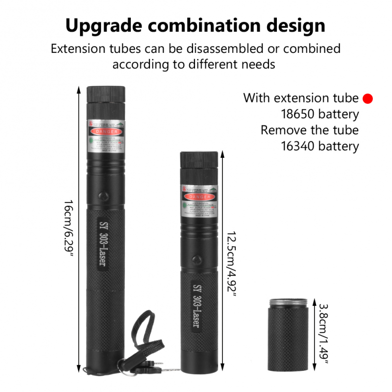 Green Powerful Laser Burning Laser pointer High Power Laser Light 532nm 5mw Visible Laser Pen Burning Matches