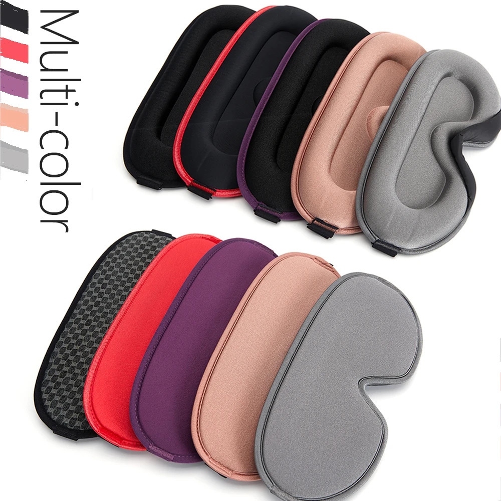 Sleep Masks Soft Eye Mask for Sleeping Eyeshade Block Out Light Sleep Aid Eyepatch Breathable Eyecover Blindfold Nap Travel Relax Slaapmask 231030