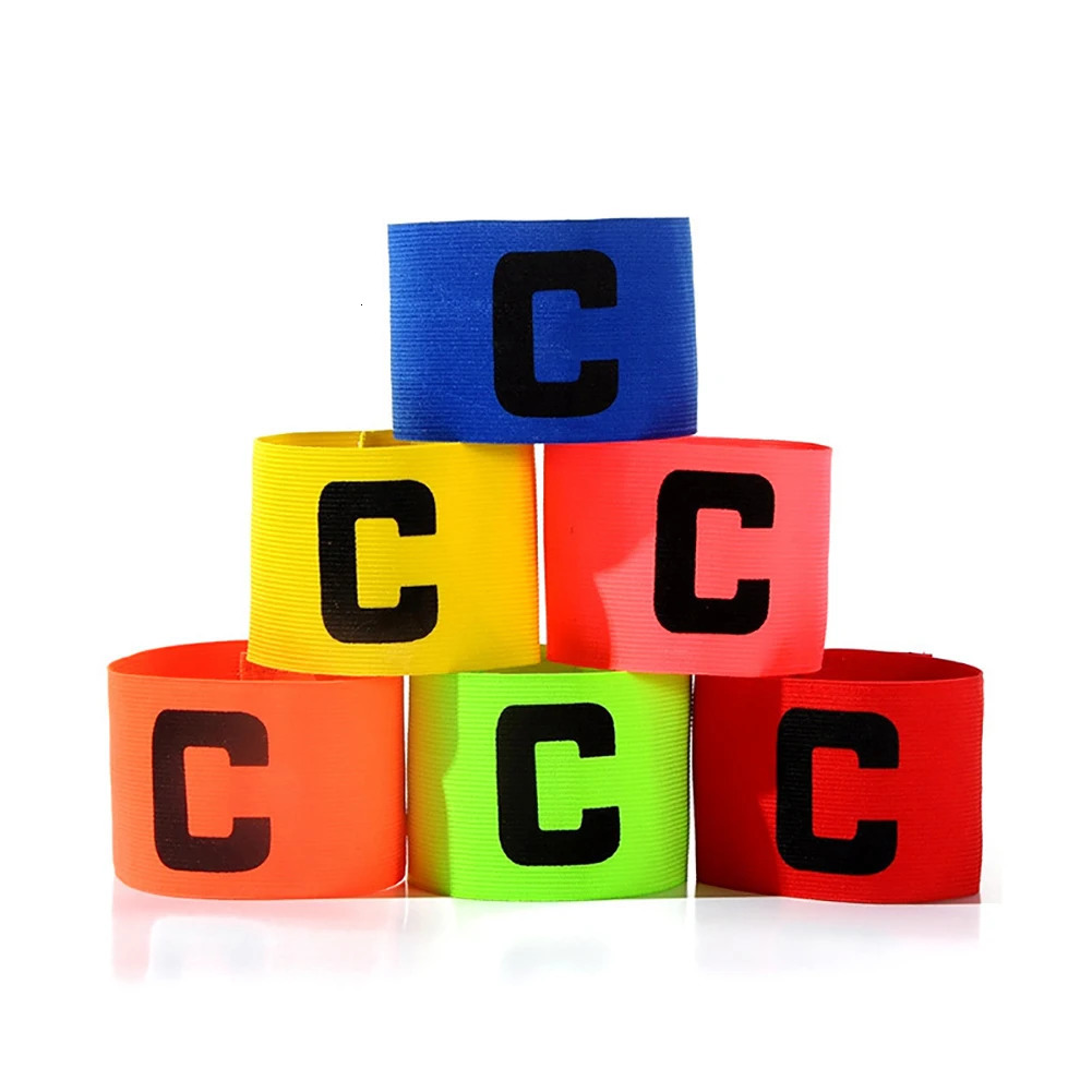 Balls Kids Adults Football Captain Armband Soccer Arm Band Leader Competition Gift Group Training 231030