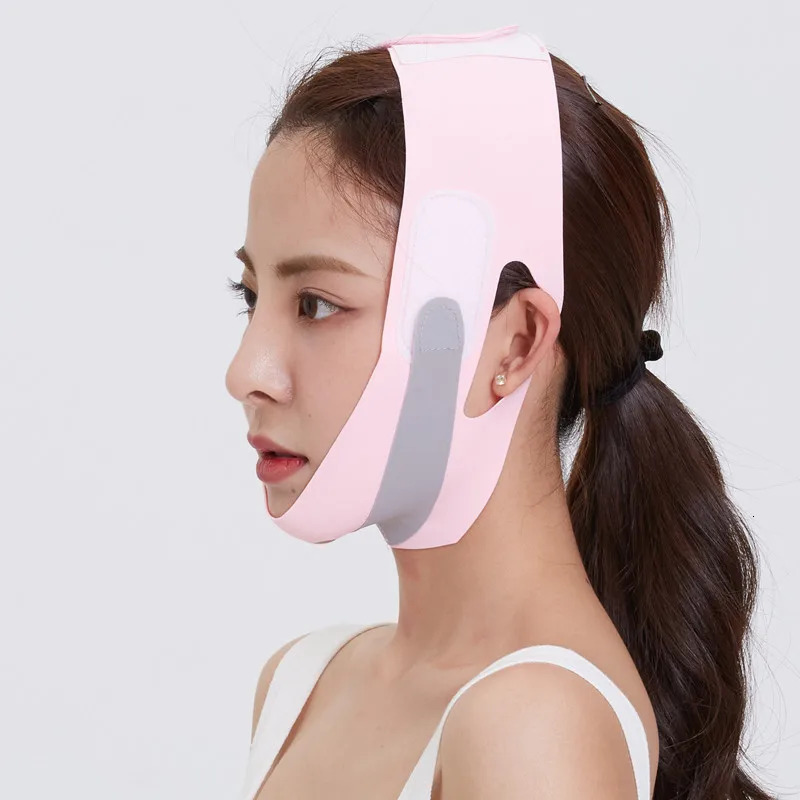 Face Care Devices Face-lift with Sleep Face V Shaper Slimming Bandage Relaxation Shape Lift Reduce Double Chin Face Thining Band Massage 231030