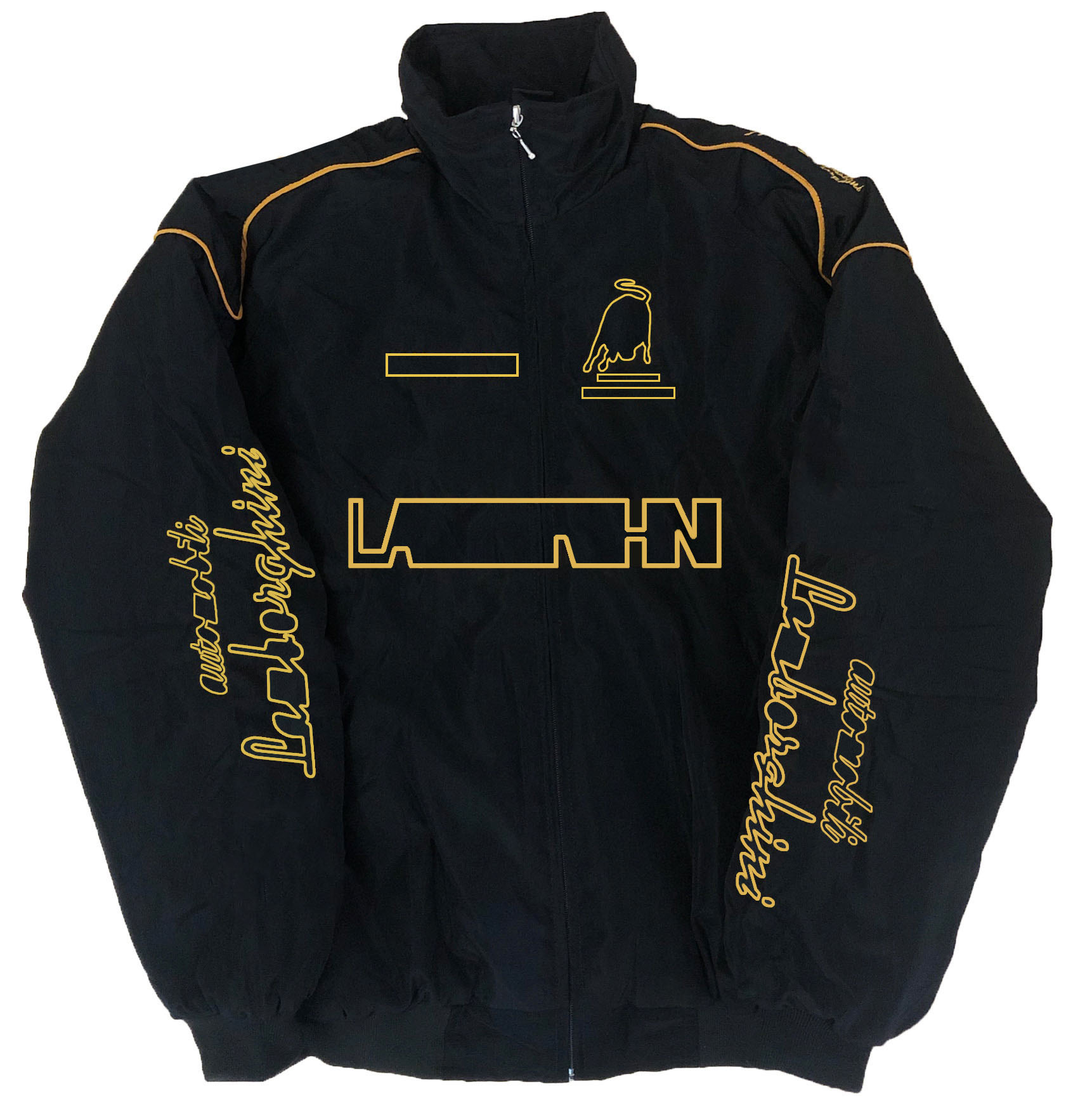 Upgrade F1 Racing Suit College Style Motorcycle Full Embroidery MOTO Team Clothing Autumn Winter Windproof Warm Off-Road Jacket