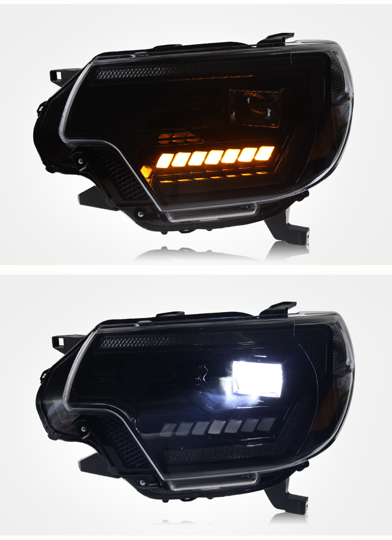 LED Headlight for Toyota Tacoma 20 12-20 15 LED Front Headlights Replacement DRL Daytime light Projector Facelift