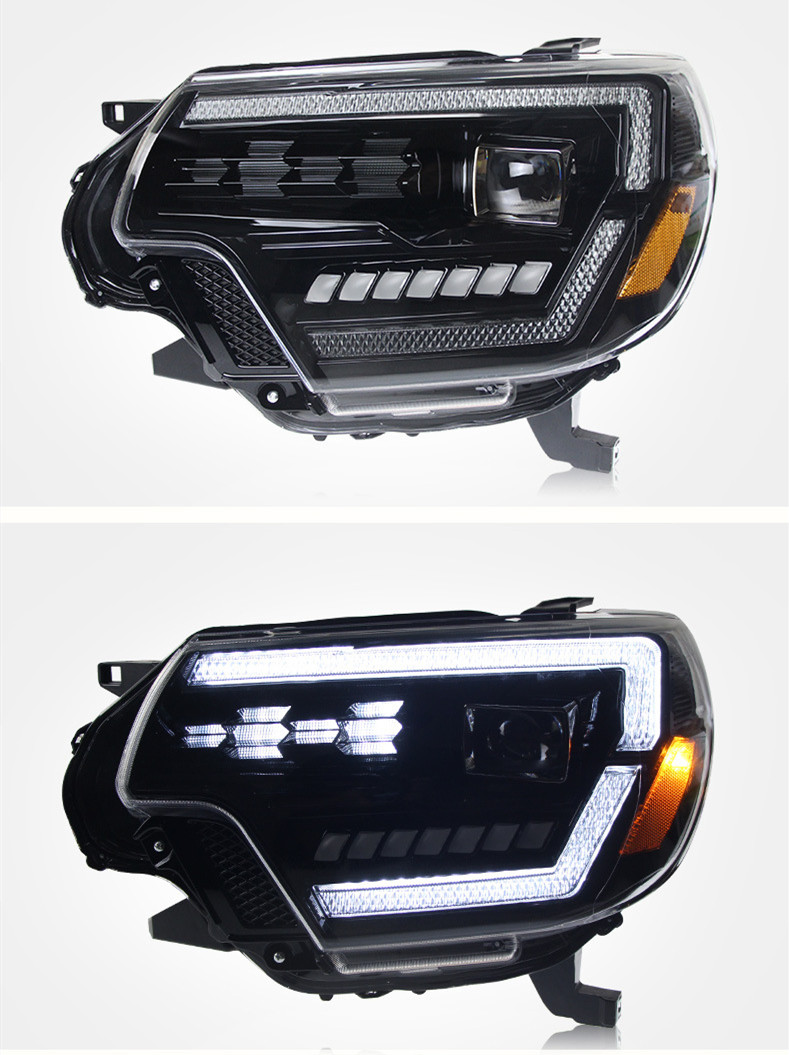 LED Headlight for Toyota Tacoma 20 12-20 15 LED Front Headlights Replacement DRL Daytime light Projector Facelift