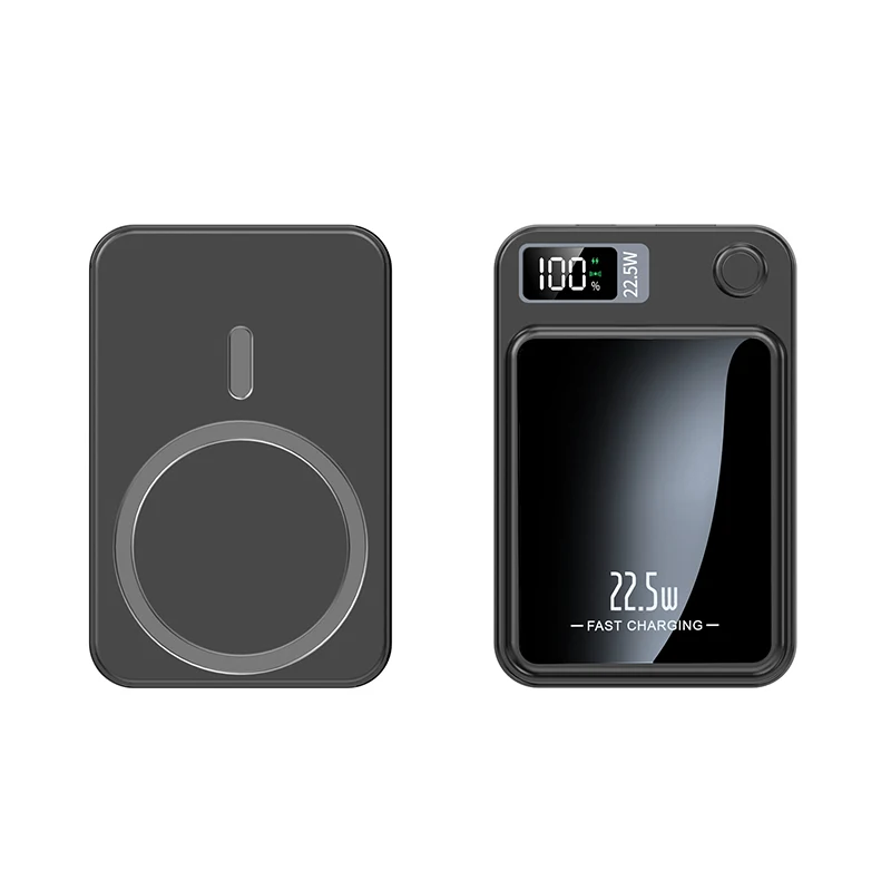 20000mAh Magnetic Wireless Charger Power Bank PD 20W 22.5W Fast Charging for iPhone 14 13 12 pro Samsung Xiaomi Mini Powerbank