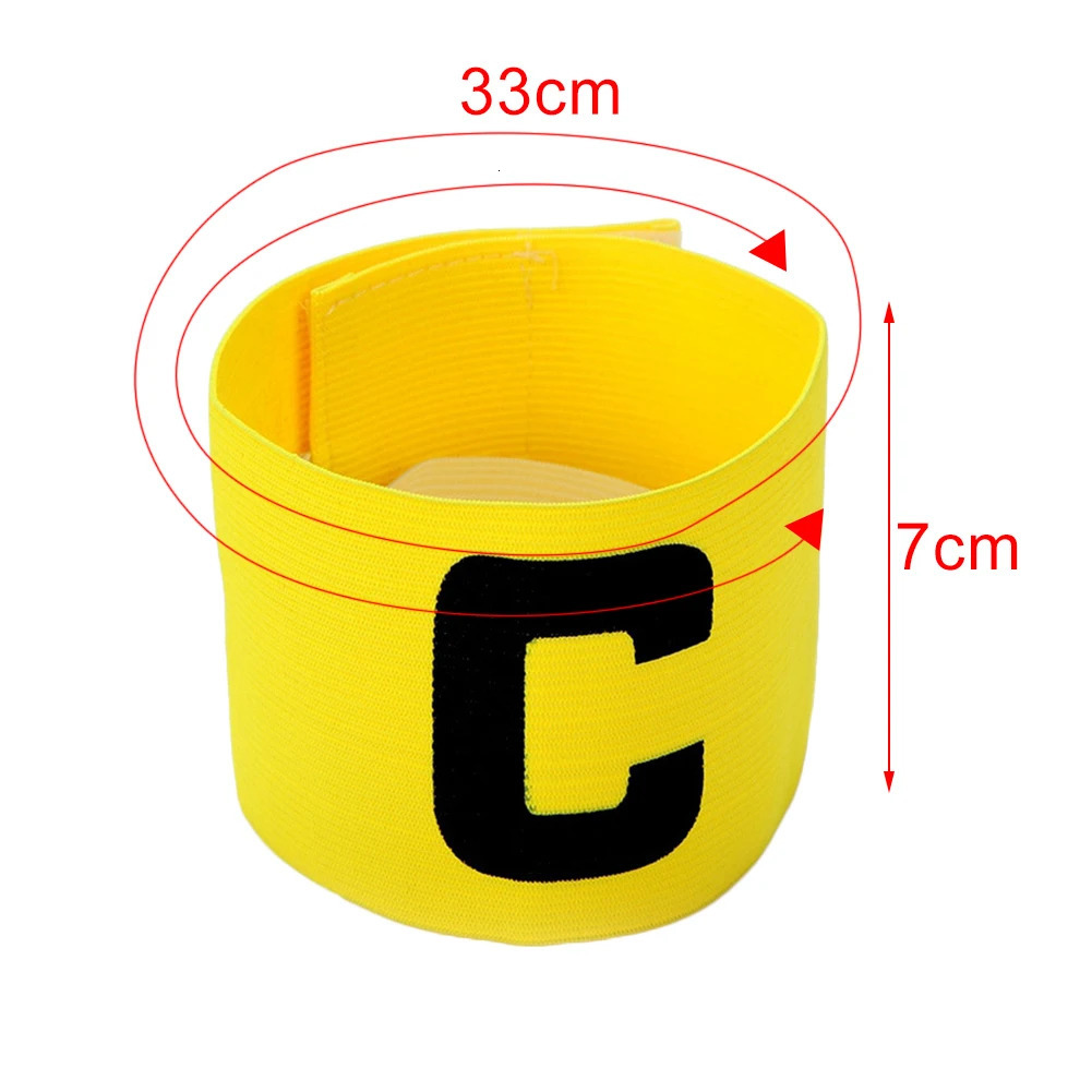 Balls Kids Adults Football Captain Armband Soccer Arm Band Leader Competition Gift Group Training 231030