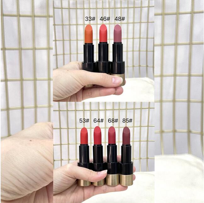 Matte Brand Satin Lipstick Made In Italy 3.5G Rouge 1 A Levres Mat 17 Colors Lipstick Mt