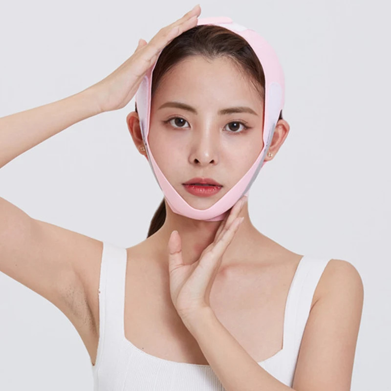 Face Care Devices Face-lift with Sleep Face V Shaper Slimming Bandage Relaxation Shape Lift Reduce Double Chin Face Thining Band Massage 231030