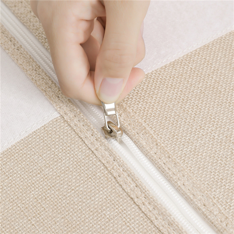 Bed Sheet Set Organizer Folding with Transparent Label Slot Bedding Organizer for Pillowcases Towels Clothes Blanket Quilt Cover WLL2112