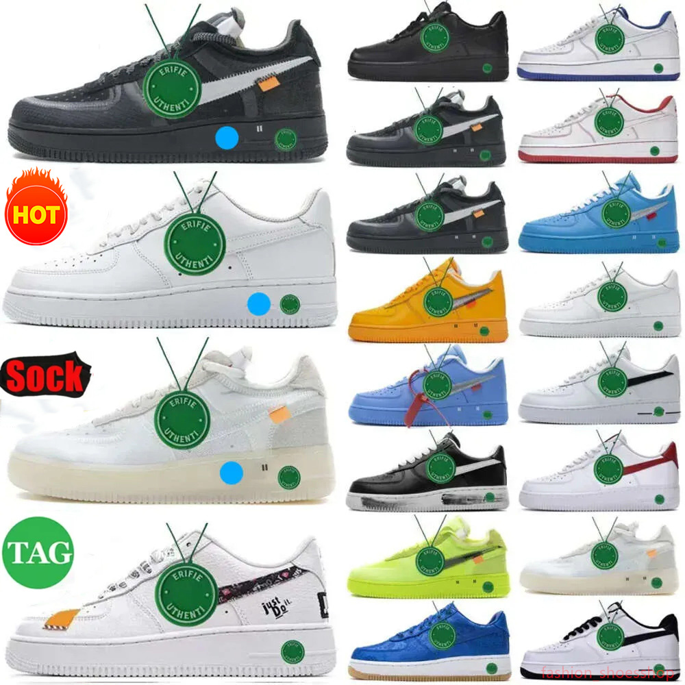 white sneakers for mens designer shoes air casual shoes Running Shoes 1 Outdoor Shoes Air''forces 1 high Platform Shoes classic triple white black Schuhe Trainers