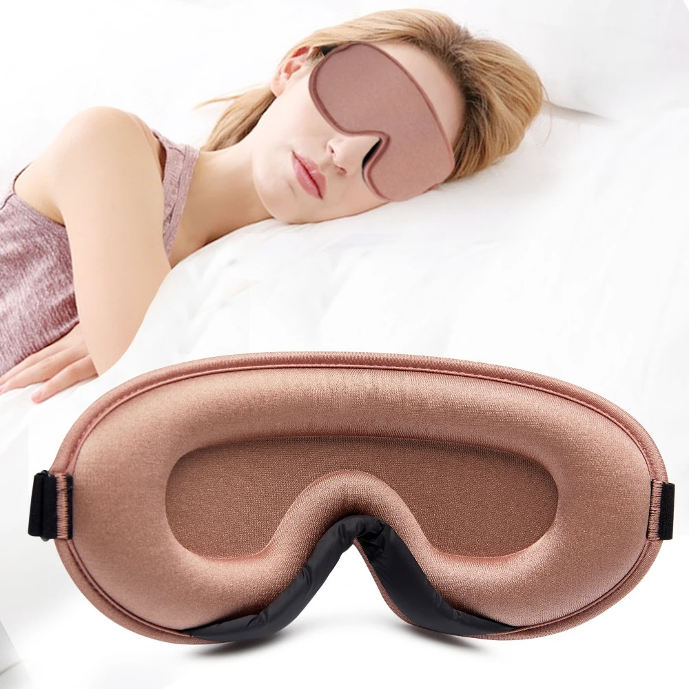 Sleep Masks Soft Eye Mask for Sleeping Eyeshade Block Out Light Sleep Aid Eyepatch Breathable Eyecover Blindfold Nap Travel Relax Slaapmask 231030
