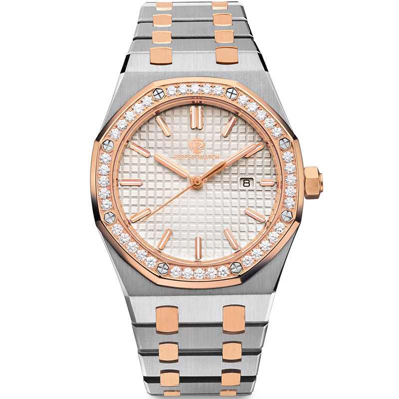 AAA mens diamond luxury watch with box designer watch sapphire glass 14 colors optional 41mm mechanical movement stainless steel band deep waterproof