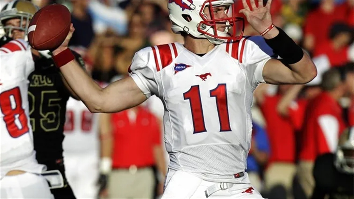 SMU Mustangs Football Jersey 20 Chris Adimora 18 Teddy Knox 71 Logan Parr 72 Caleb Johnson 82 RJ Maryland 3 Romello Brinson 41 Stephon Wright Top