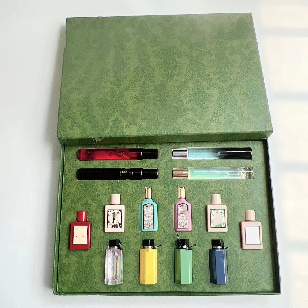 Ensemble de Parfum Flora pour femmes, Parfum EDT, 14 pièces, souvenir de mariage, odeur longue durée, vaporisateur de fleurs de Cologne, haute qu