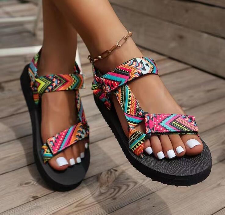 blade women's rope woven metal chain sandal Leather slipper designer fashion luxury elegant simple material flat shoes comfortable design LL1231