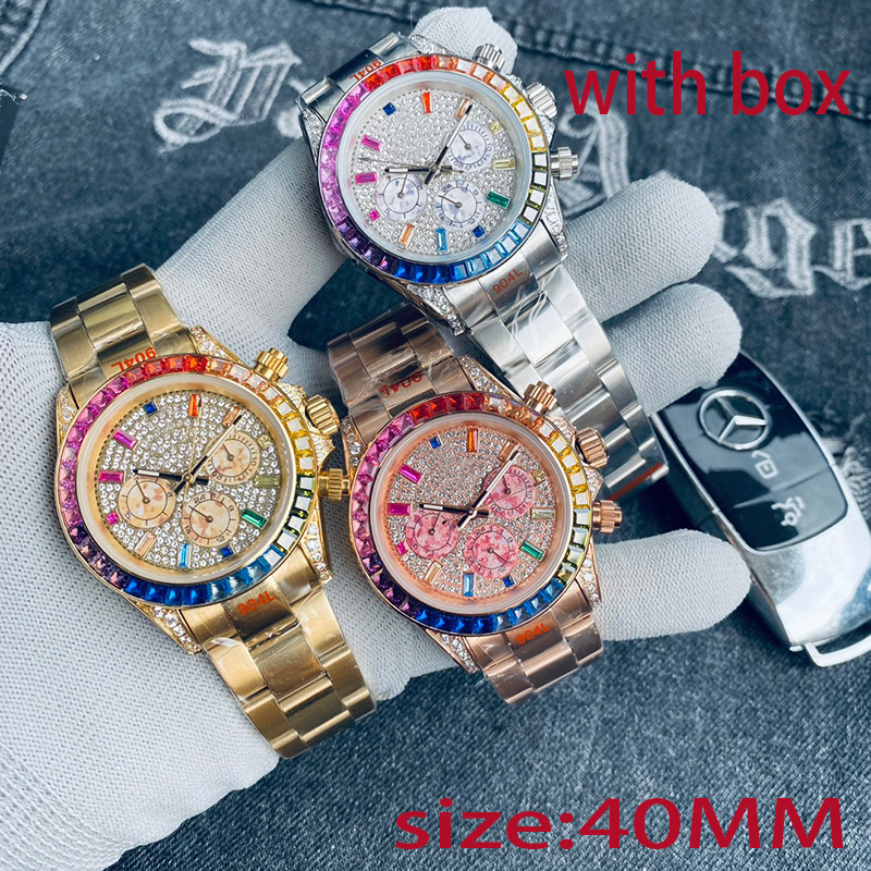 Watch Luxury Watch Designer Watch High Quality Watch Fashion Watch Size 40MM Stainless Steel Automatic Mechanical Watch Sports Watch Watch for Men Diamond Watch