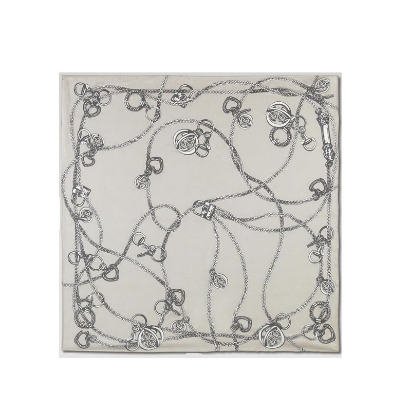 Firenze Italia. Foulard Con Stampa Cuore Sciarpe Sciarpa Manico Fasciatura 110X…