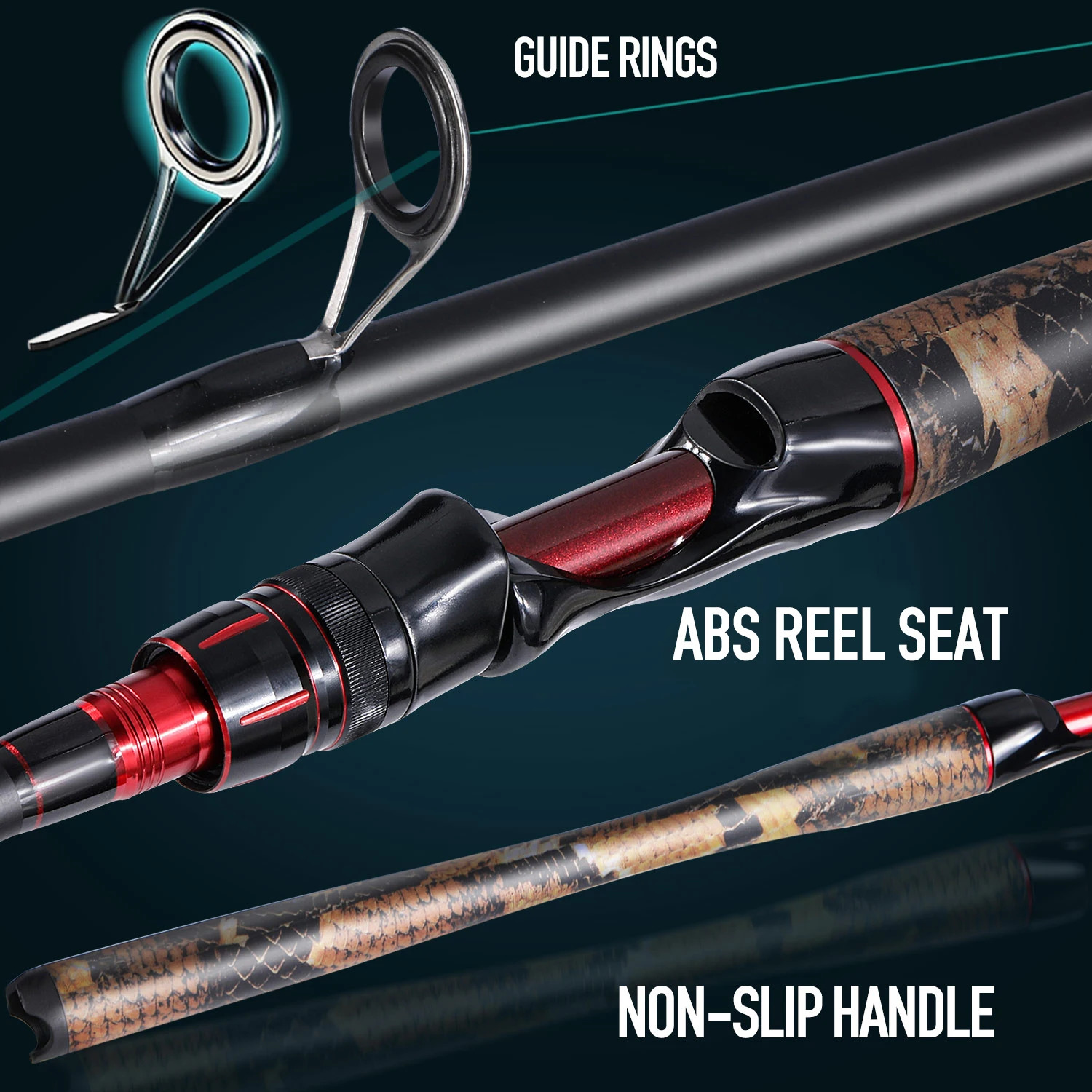 Fishing Accessories Sougayilang Spinning Rod Combo 2.1m Carbon Fiber and Reel Max Drag 8kg Set 231030