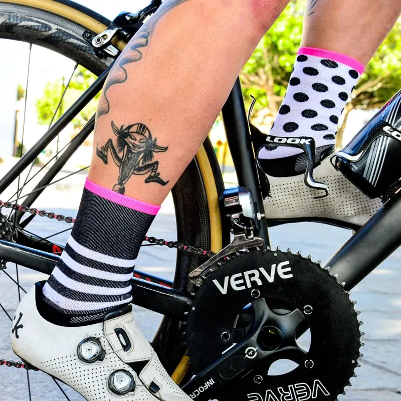 Sports Performance Cycling Socks Enhanced Comfort, Moisture Control & Stretchy Fit for Outdoor Adventures