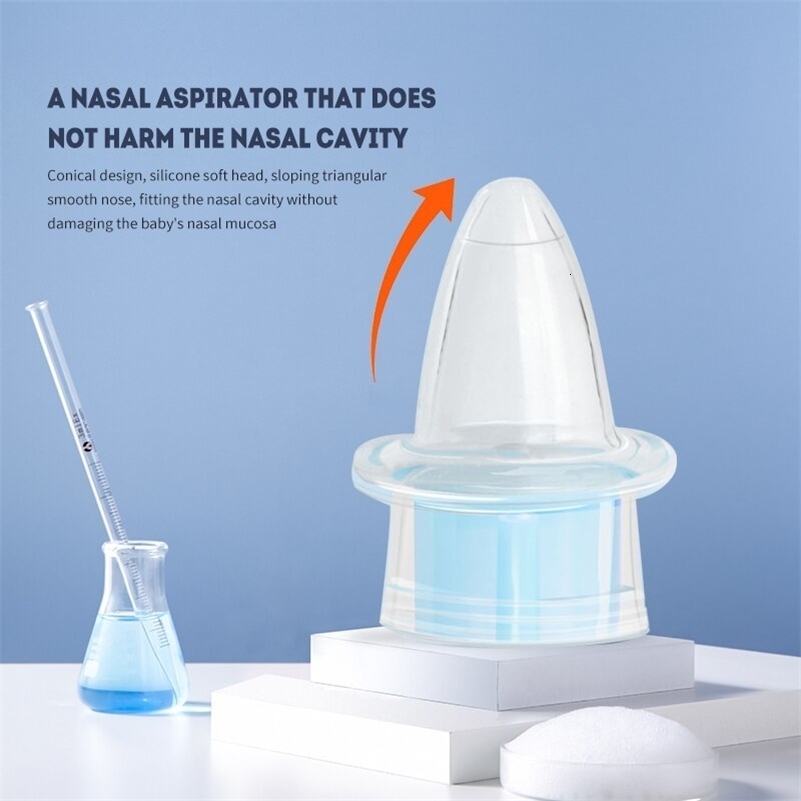 Nasal Aspirators Silicone Soft Nosed Baby Aspirator For Cleaning Mucus In borns And Babies Anti Reflux Congestion Tools 231030