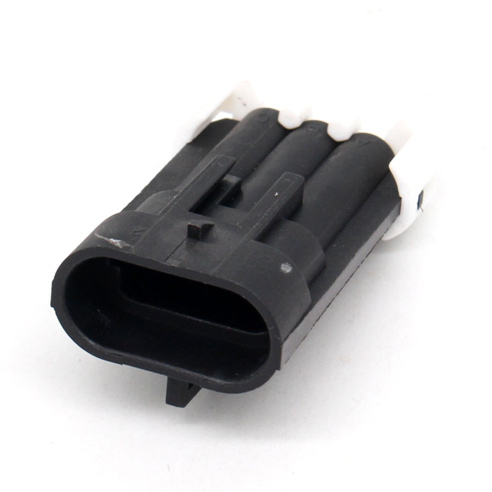 12129615 Delphi 3 Pin Male 1.5mm(060) Metri-Pack 150 Series Front Car Lamp Connector Plug For Chevrolet