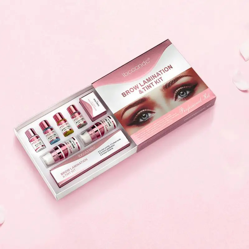 Eyebrow Enhancers Lamination Brow Kit Eyebrow Tint Lamination Set Effective Thicken Eyebrow Tint Set For Females Women Ladies Girls Beauty Salon 23103