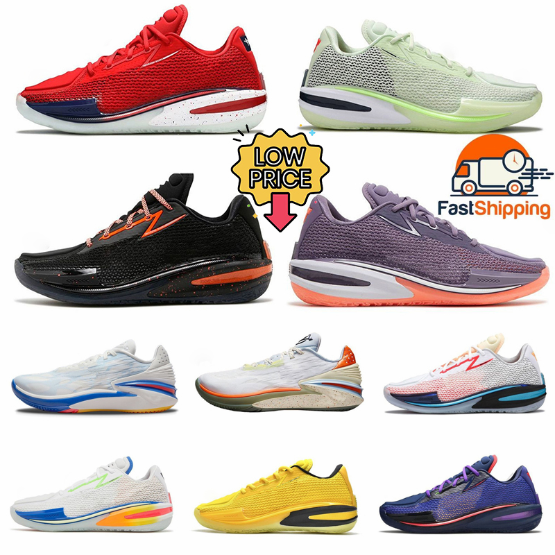 basketball shoes zoom GT Cut 2 Cuts 1 for men women Ghost Black Hyper Team Think Pink Black White Cutsneakers mens women trainers sports 36-46 size