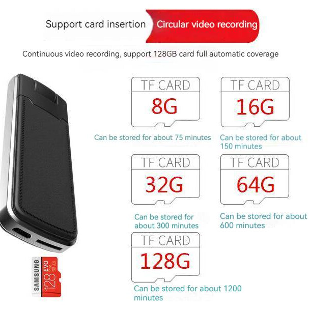 1080P Hd Mini Camera Portable Mini Recorder Infrared Night Vision Camera Non-handheld Wearable Small DV
