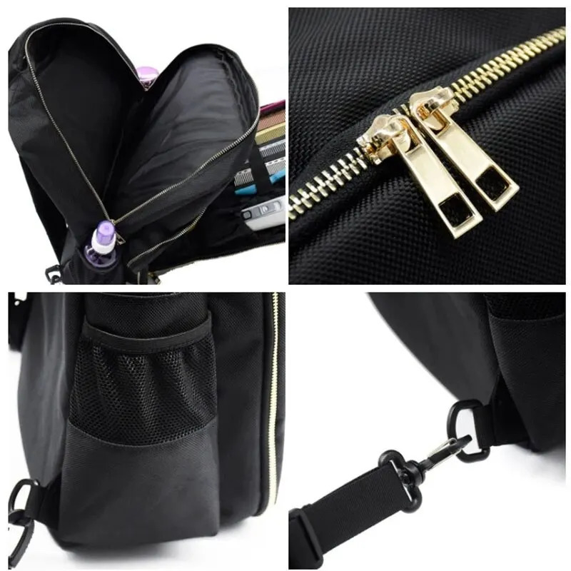 Hair Barber Supplies Backpack Portable Clippers Organizer Hairstylist Tools Large Capacity Travel Salon Storage Shoulders Bag 231030