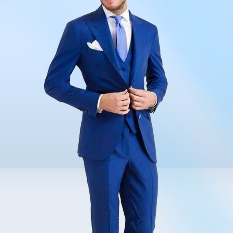 Latest Coat Pant Designs Beige Men Suit Prom Tuxedo Slim Fit 3 Piece Groom Wedding Suits For Men Custom Blazer Terno Masuclino
