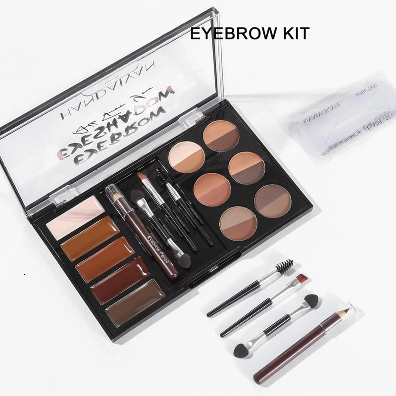 Eyebrow Enhancers HANDAIYAN Eyebrow Powder Palette Waterproof Long-Lasting Pomade Eye Brow Makeup Fit For Women 231031