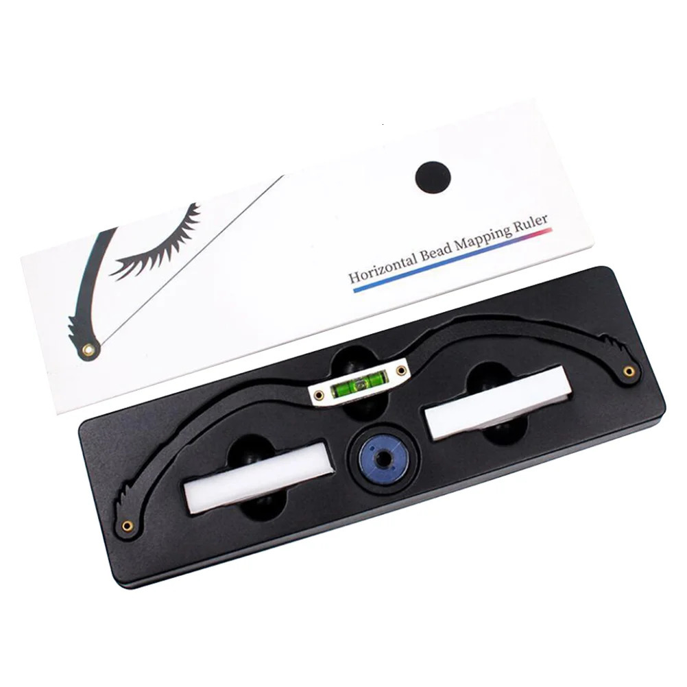 Eyebrow Enhancers Bow-shaped Eyebrow Ruler Durable Lightweight Drawing Line Kit Metal Corrector Practical 231031