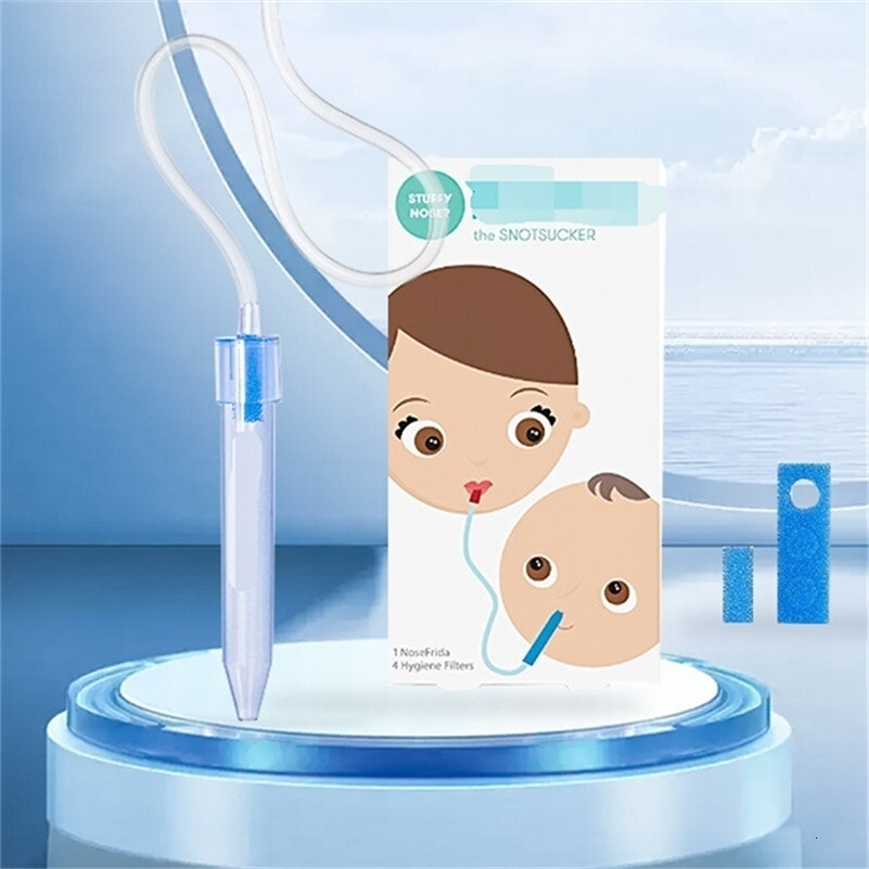 Nasal Aspirators Silicone Soft Nosed Baby Aspirator For Cleaning Mucus In borns And Babies Anti Reflux Congestion Tools 231030