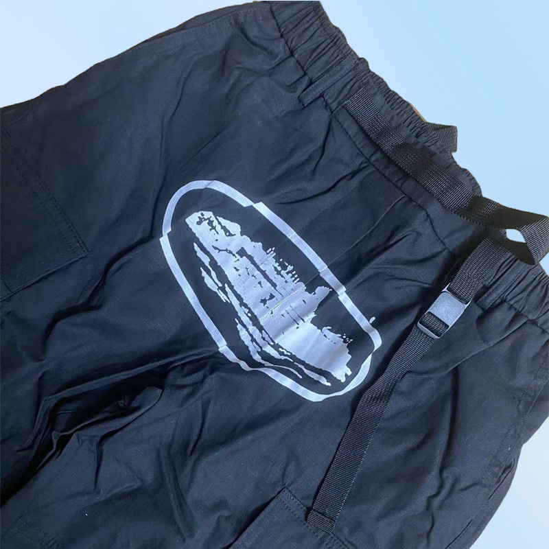 Men039s Pants Cargo Mens Streetwear Hip Hop Printed Casual Trousers Military Retro Multipockets Straight Loose Overalls Couple