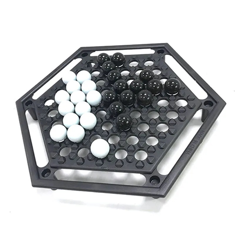 Chess Games Table Games Abalone Family Board Game Intellectual Development Desktop Party Home Marble Strategy Game For Children Kids 231031