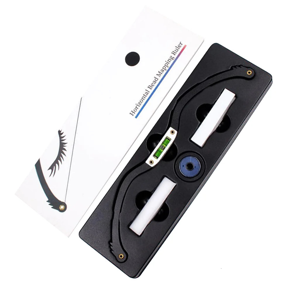 Eyebrow Enhancers Bow-shaped Eyebrow Ruler Durable Lightweight Drawing Line Kit Metal Corrector Practical 231031