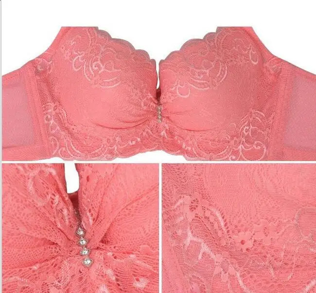 Bras Women Sexy Bralette Big Size Lace Underwear Push Up Bras 80 85 90 95 100 Intimates Female Lace Bra Lingerie BH soutien gorge 231030