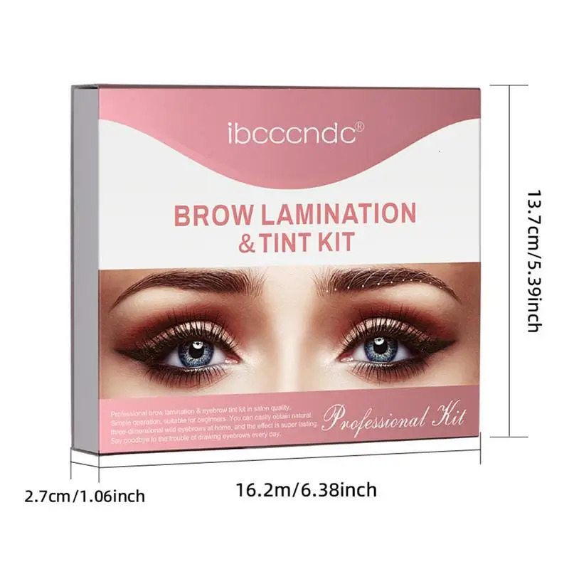 Eyebrow Enhancers Lamination Brow Kit Eyebrow Tint Lamination Set Effective Thicken Eyebrow Tint Set For Females Women Ladies Girls Beauty Salon 23103