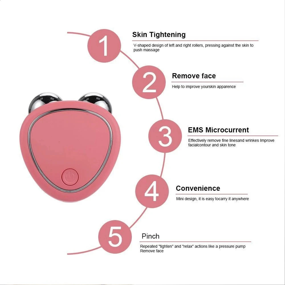 Face Care Devices Face Lifting Machine Non Skin Tightening Toning Set Microcurrent Massager Beauty Anti Aging Remove Wrinkle 231030