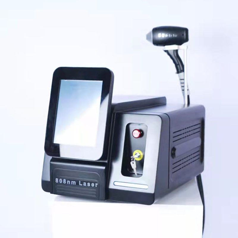 Portable Ice Cooling System Diode Laser Hair Removal 755Nm 808Nm 1064Nm Hair Removal Beauty Machin