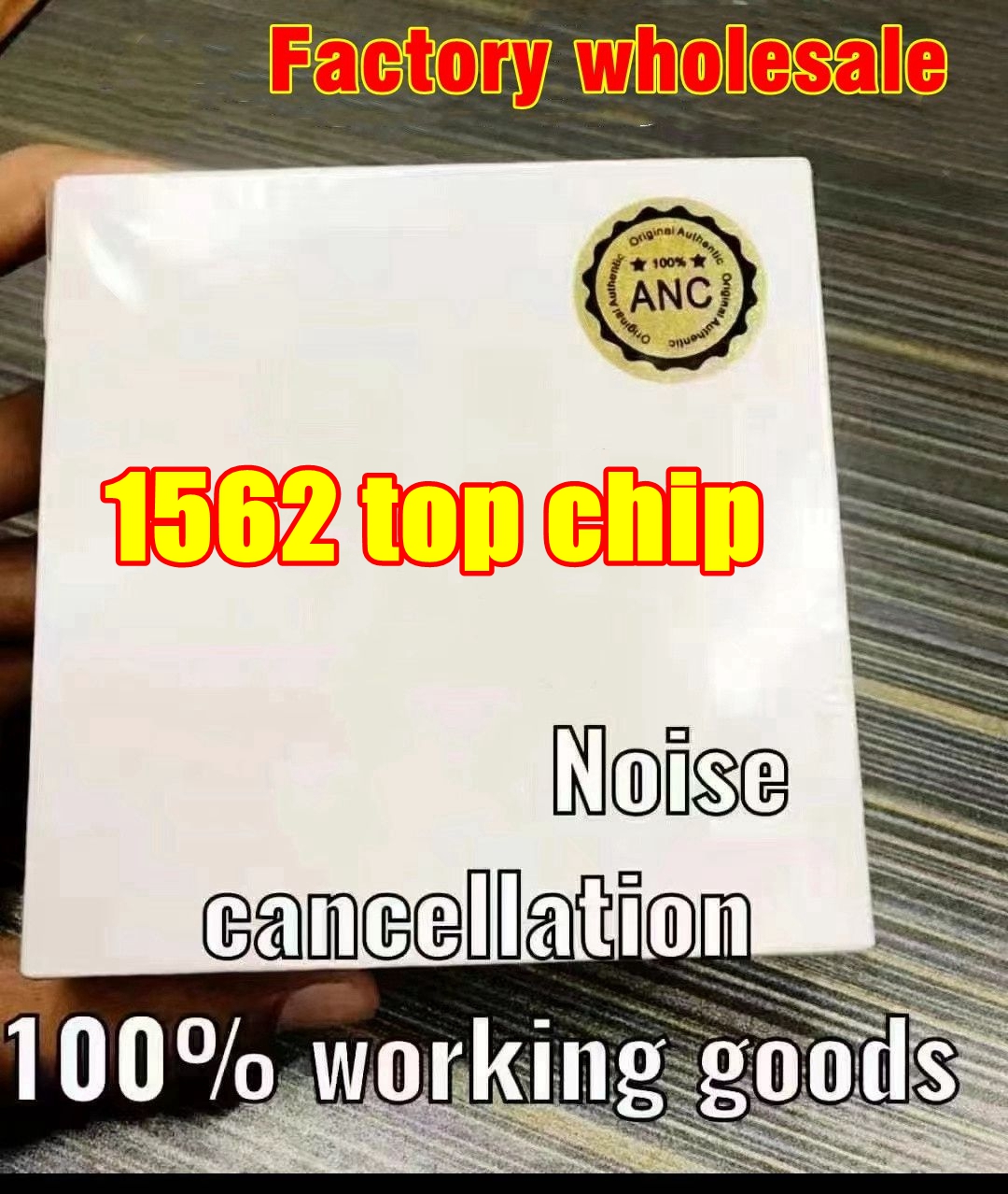 NEWEST wholesale bluetooth headset PRO2 True noise reduction function TWS Wireless Bolutooth Earphones ANC GPS rename EarBuds with Wireless charging headphones