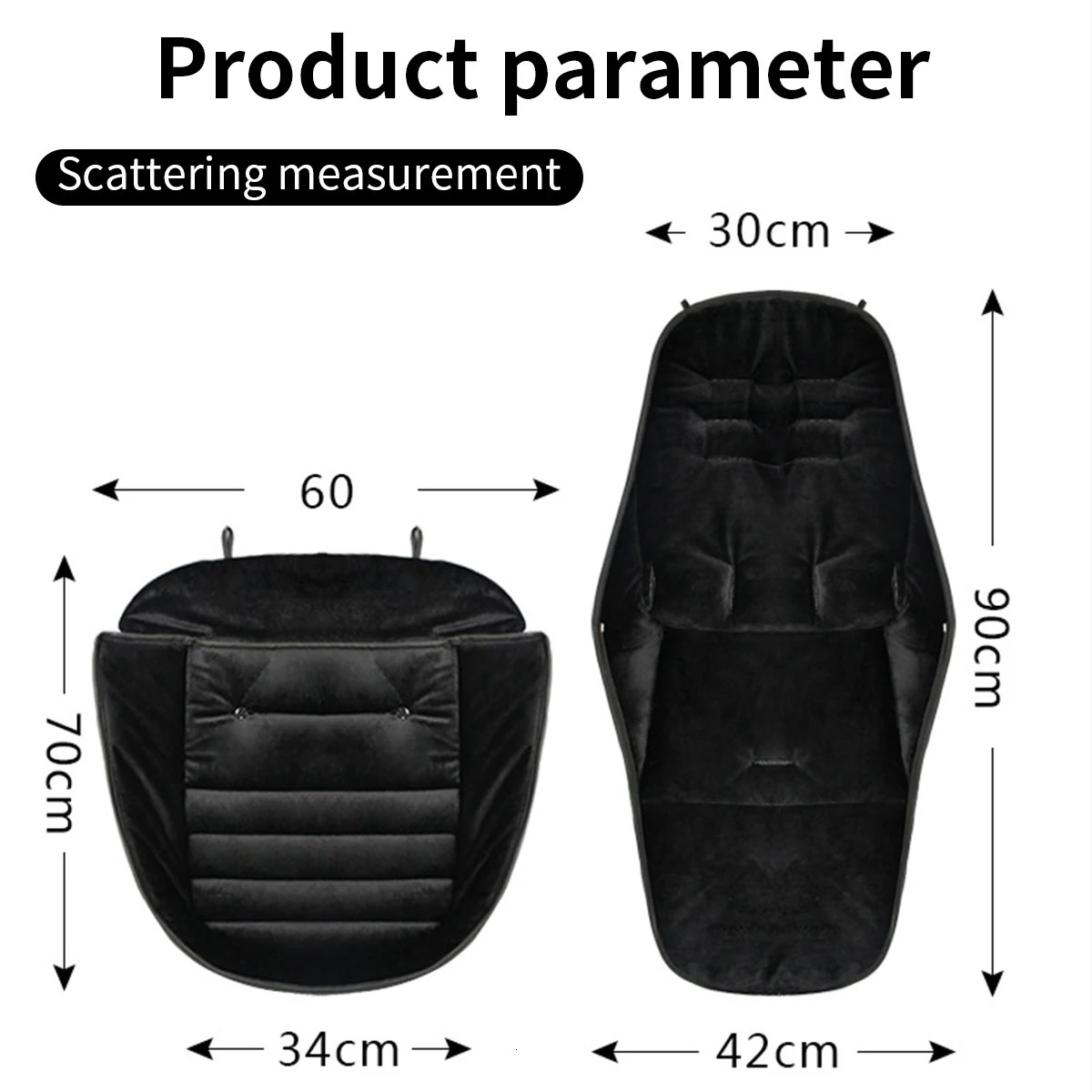 Sleeping Bags Baby Stroller Sleeping Bag born Windproof Cushion Footmuff Pram Sleepsacks Infant Winter cart Sleep Sack Car Bags For Babies 231031