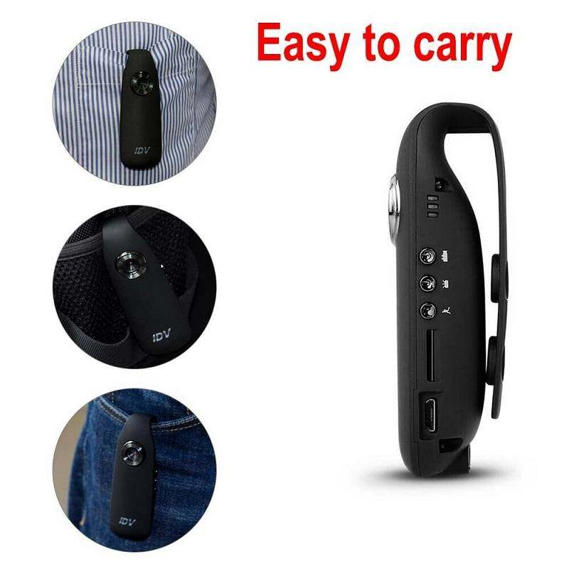 Full 1080P Digital Mini Camera Camcorder Small Body Worn Police Cam Motion Detection Sports DV Car DVR for Home Pets Office