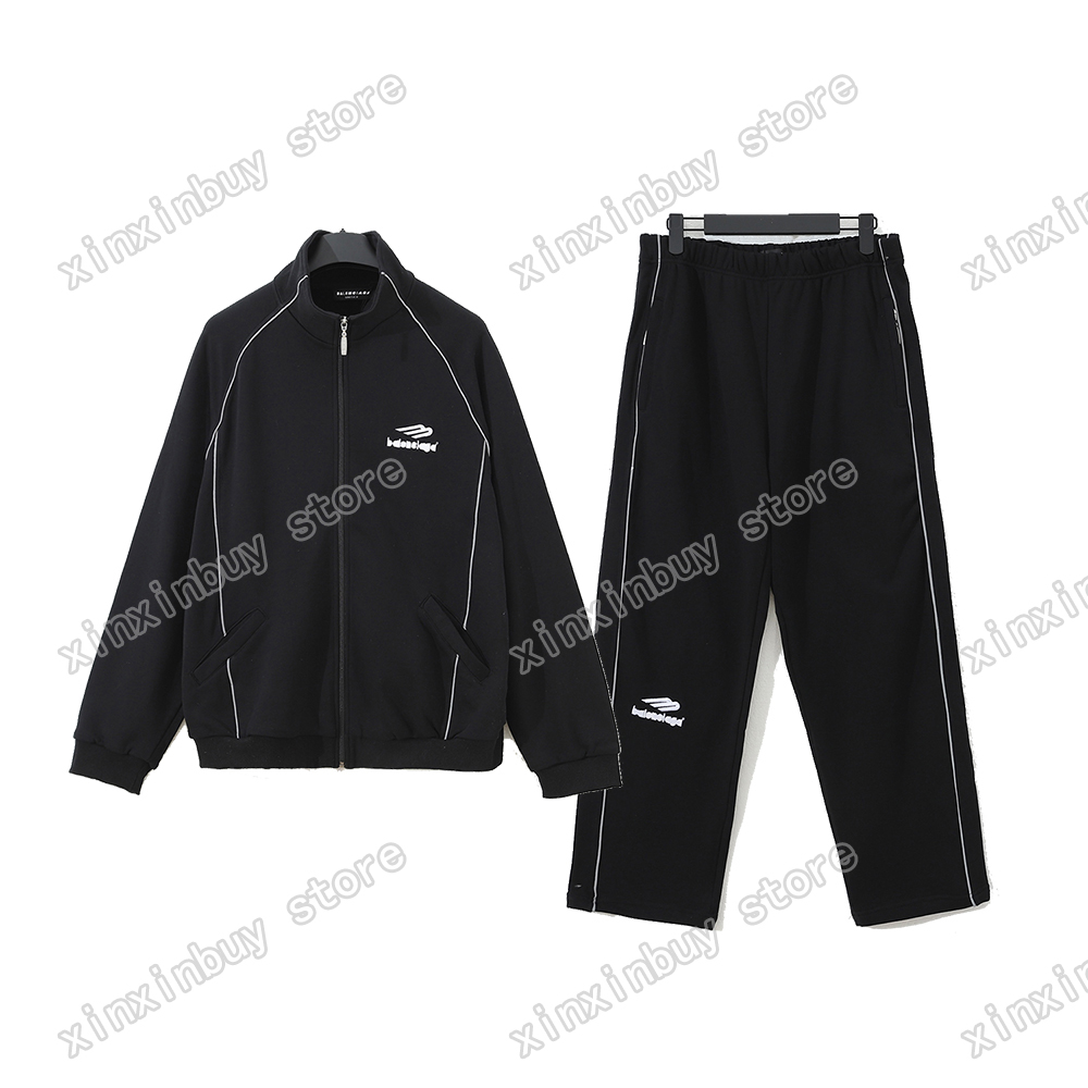 xinxinbuy Men designer Coats set Reflective Tape Letter embroidery Men Webbing women black white blue S-2XL, Black set
xinxinbuy Men designer Coats set Reflective Tape Letter embroidery Men Webbing women black white blue S-2XL, Black set