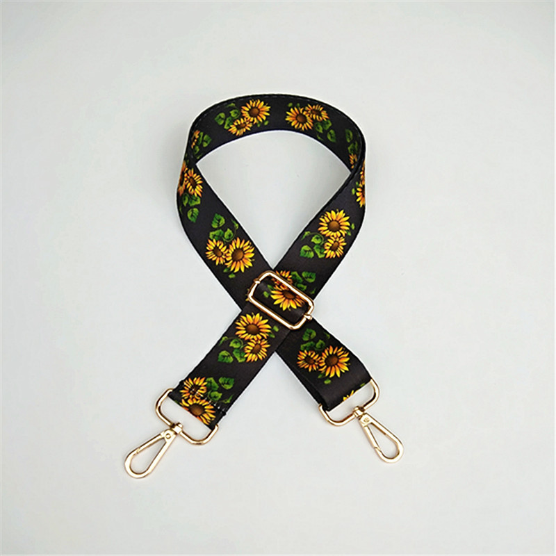 Nylon Bag Strap Woman Colored Straps for Crossbody Messenger Shoulder gift Accessories Adjustable Embroidered Belts Straps