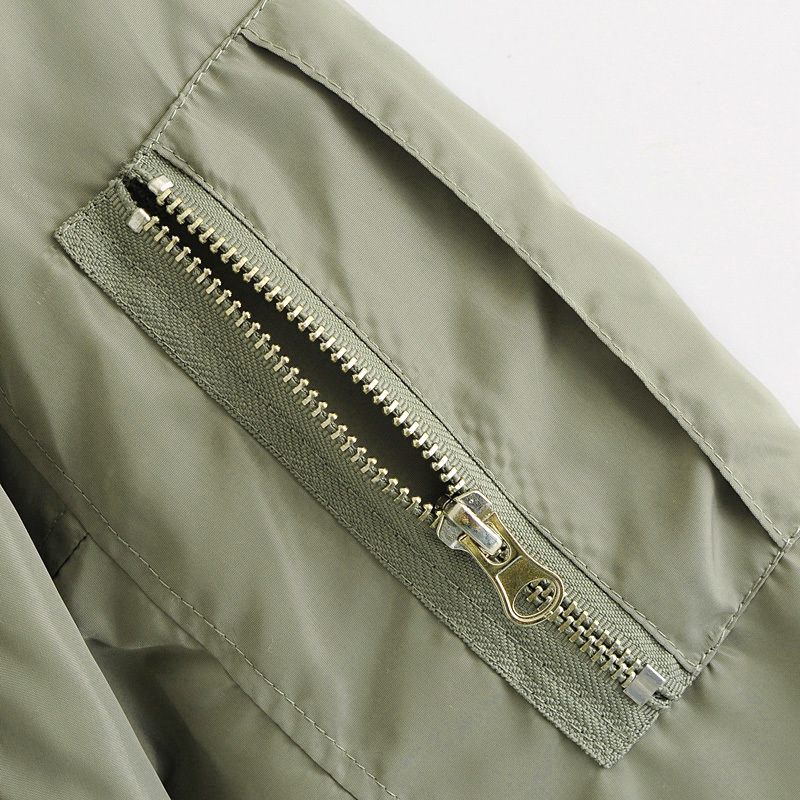 Womens Jackets Autumn Women Short Baseball Jackets Casual Solid Zipper Loose Bomber Coat Female Outwear Tops Chaqueta Mujer 220901