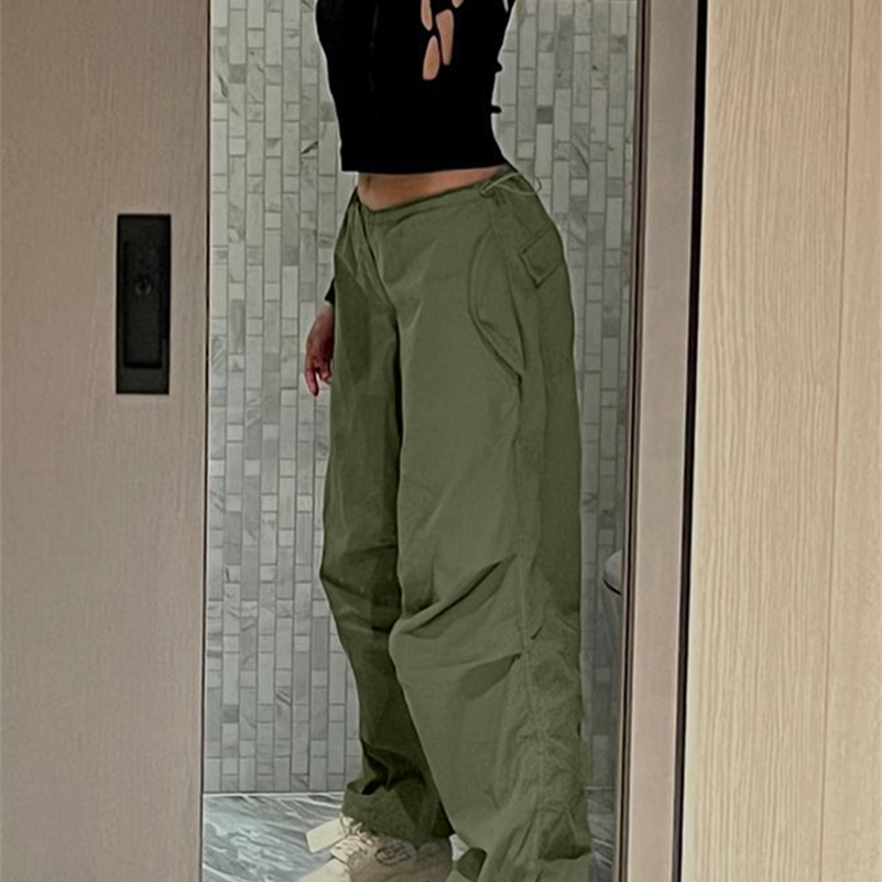 Women's Pants Capris Women Casual Baggy Wide Leg Sweatpants Fashion Vintage Chic Solid Drawstring Trousers Y2K Loose Streetwear Joggers Cargo 220901, White
Women's Pants Capris Women Casual Baggy Wide Leg Sweatpants Fashion Vintage Chic Solid Drawstring Trousers Y2K Loose Streetwear Joggers Cargo 220901, White