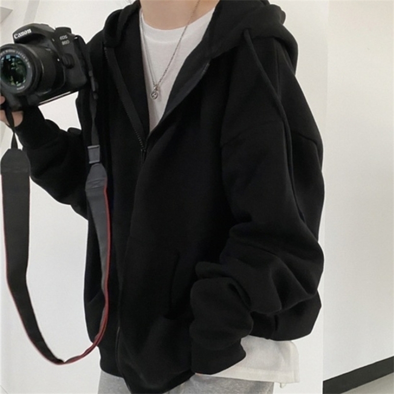 Women' Hoodies Sweatshirts Harajuku Women Korean Version Oversized Solid Zip Up Jacket Retro Long Sleeve Fleece Hooded Sweatshirt Coats 220901, Ea01113-dark grey
Women' Hoodies Sweatshirts Harajuku Women Korean Version Oversized Solid Zip Up Jacket Retro Long Sleeve Fleece Hooded Sweatshirt Coats 220901, Ea01113-dark grey
